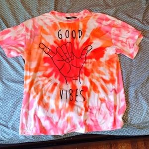 Shein tie dye shirt